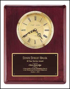 Clock Plaques